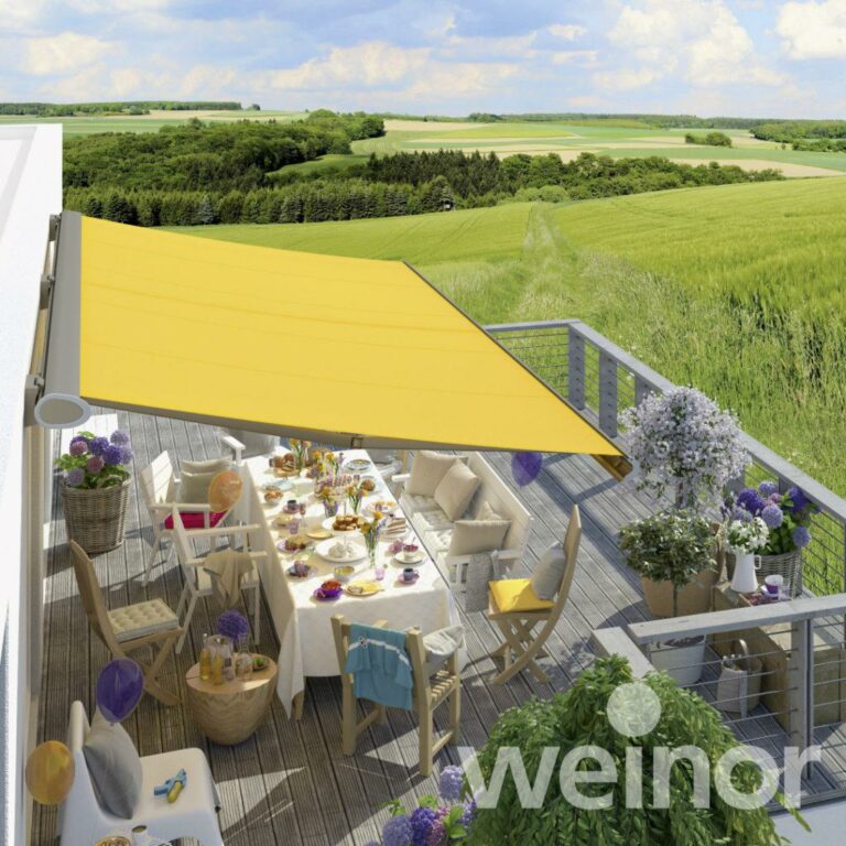 Weinor yellow Semina Life awning